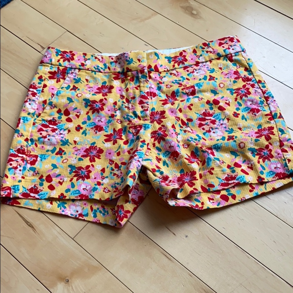 Women’s floral J. Crew shorts - 8